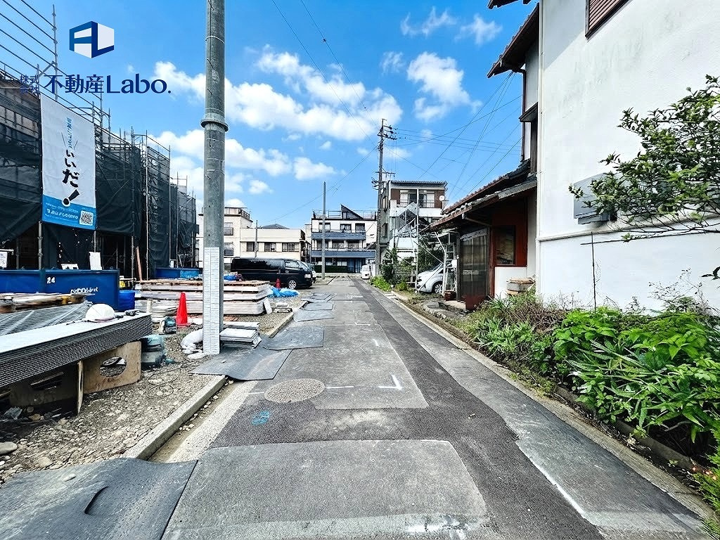 ハートフルタウン　葵区羽鳥大門町676番の前面道路含む現地写真|羽鳥中学校まで徒歩10分程の近さです♪
現地で住まいの雰囲気をご確認いただけます♪