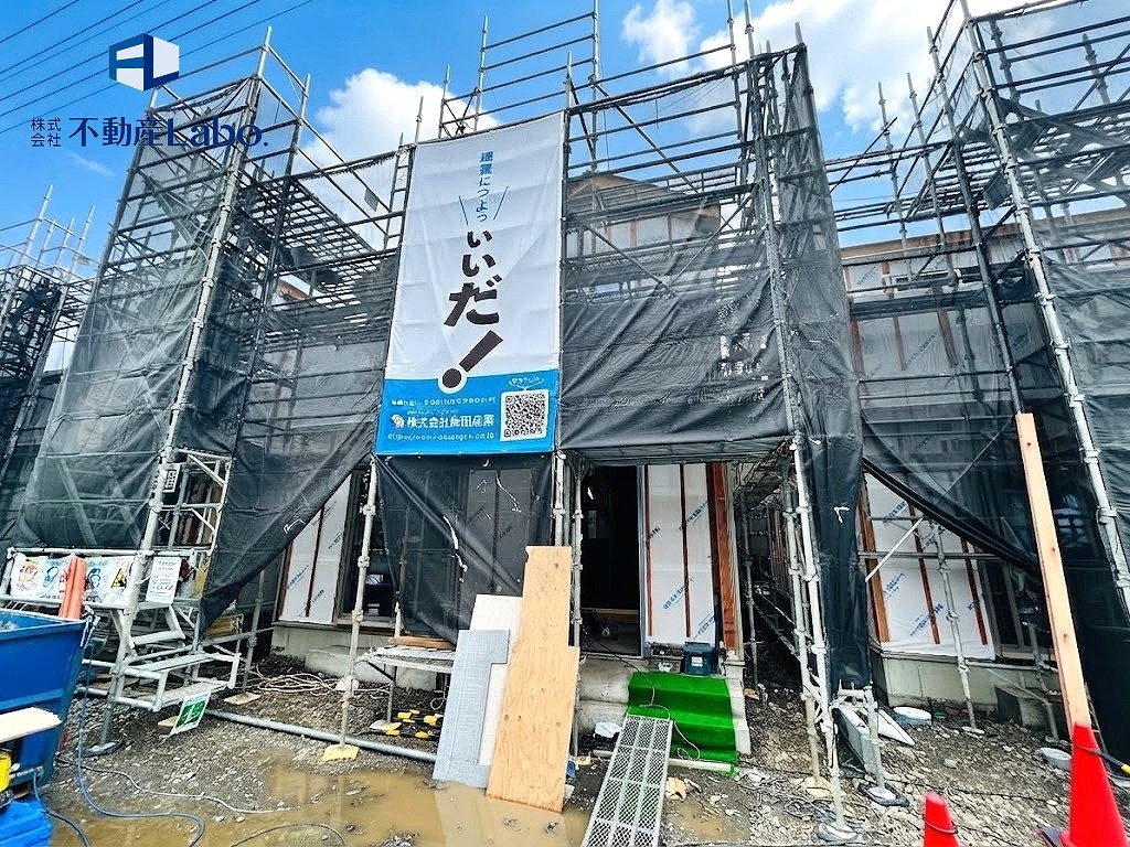ハートフルタウン　葵区羽鳥大門町676番の外観|●C号棟外観●
完成に向けて建築中♪
現地写真や周辺環境などもあわせてご案内致します♪