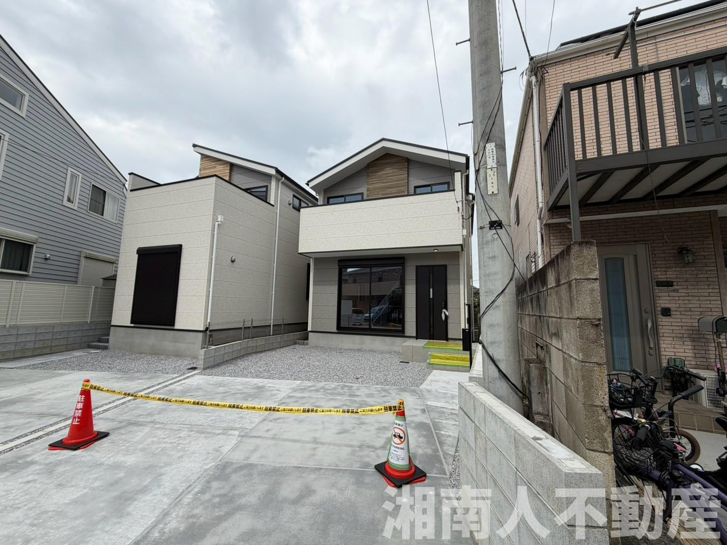 茅ケ崎市浜須賀６６９７－３０４新築戸建ての外観|外観は落ち着いています