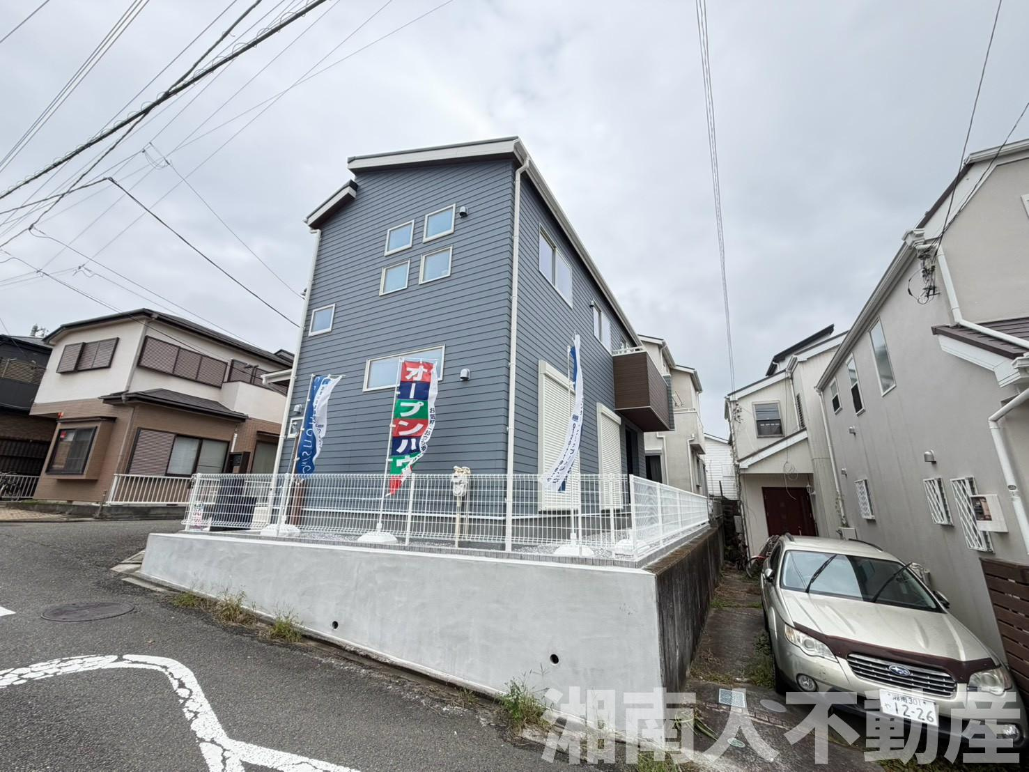 茅ケ崎市浜須賀７－２６付近新築戸建ての外観|物件の外観です