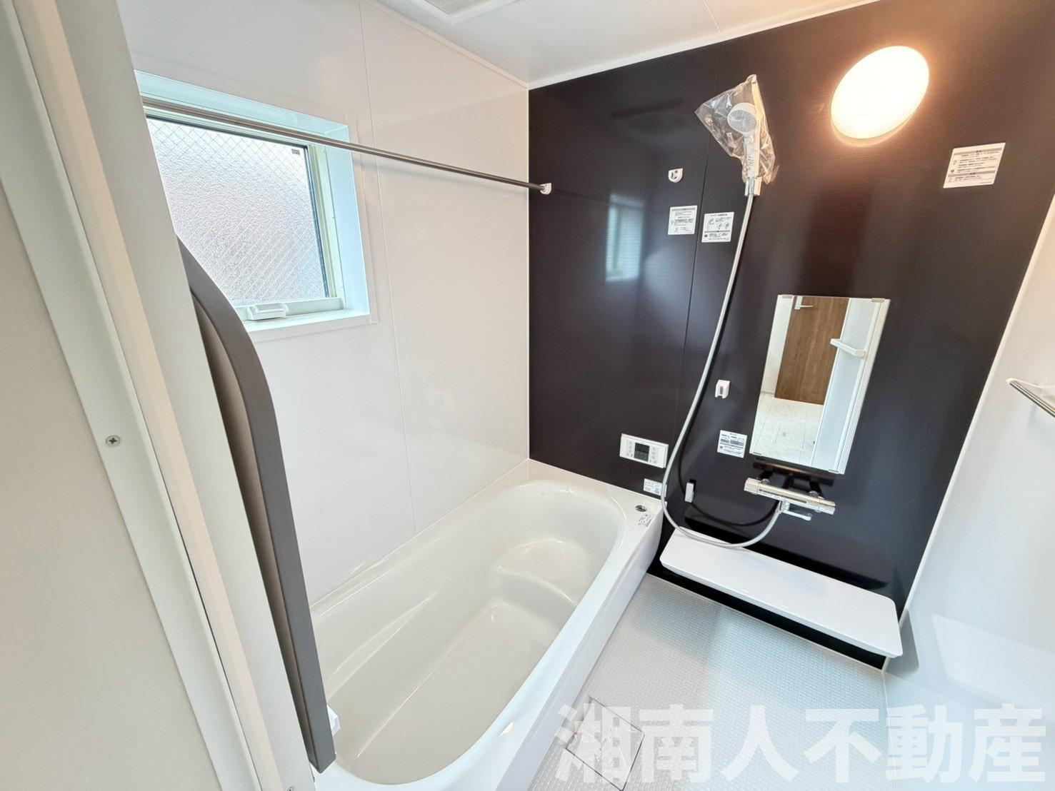茅ケ崎市浜須賀７－２６付近新築戸建ての浴室|日々の暮らしに欠かせないお風呂です