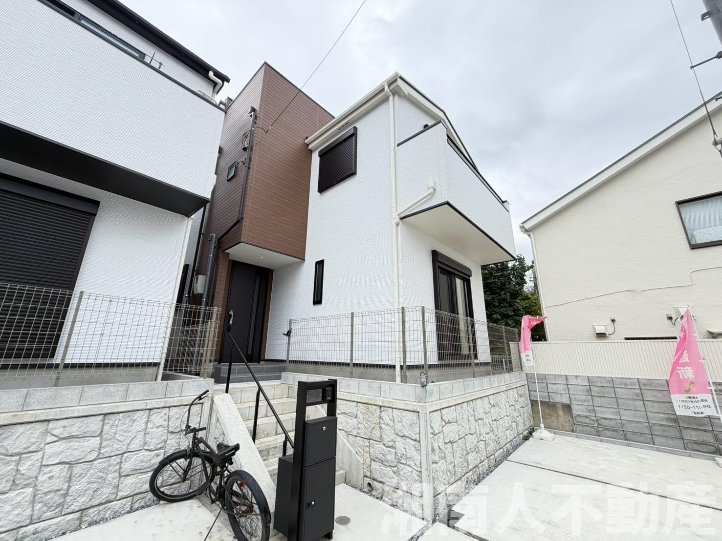 茅ケ崎市浜須賀６９９７－２９６新築戸建ての外観|外観も気になるポイント