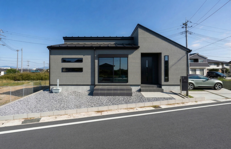【９号棟：外観イメージ】前橋市青柳町「全14区画」9号棟 平屋3LDK
