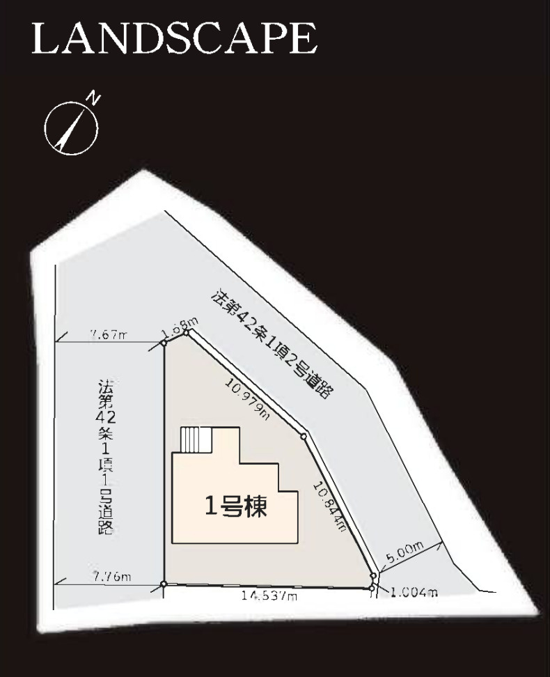 横浜市戸塚区汲沢6丁目 新築戸建て【仲介手数料無料】の区画図