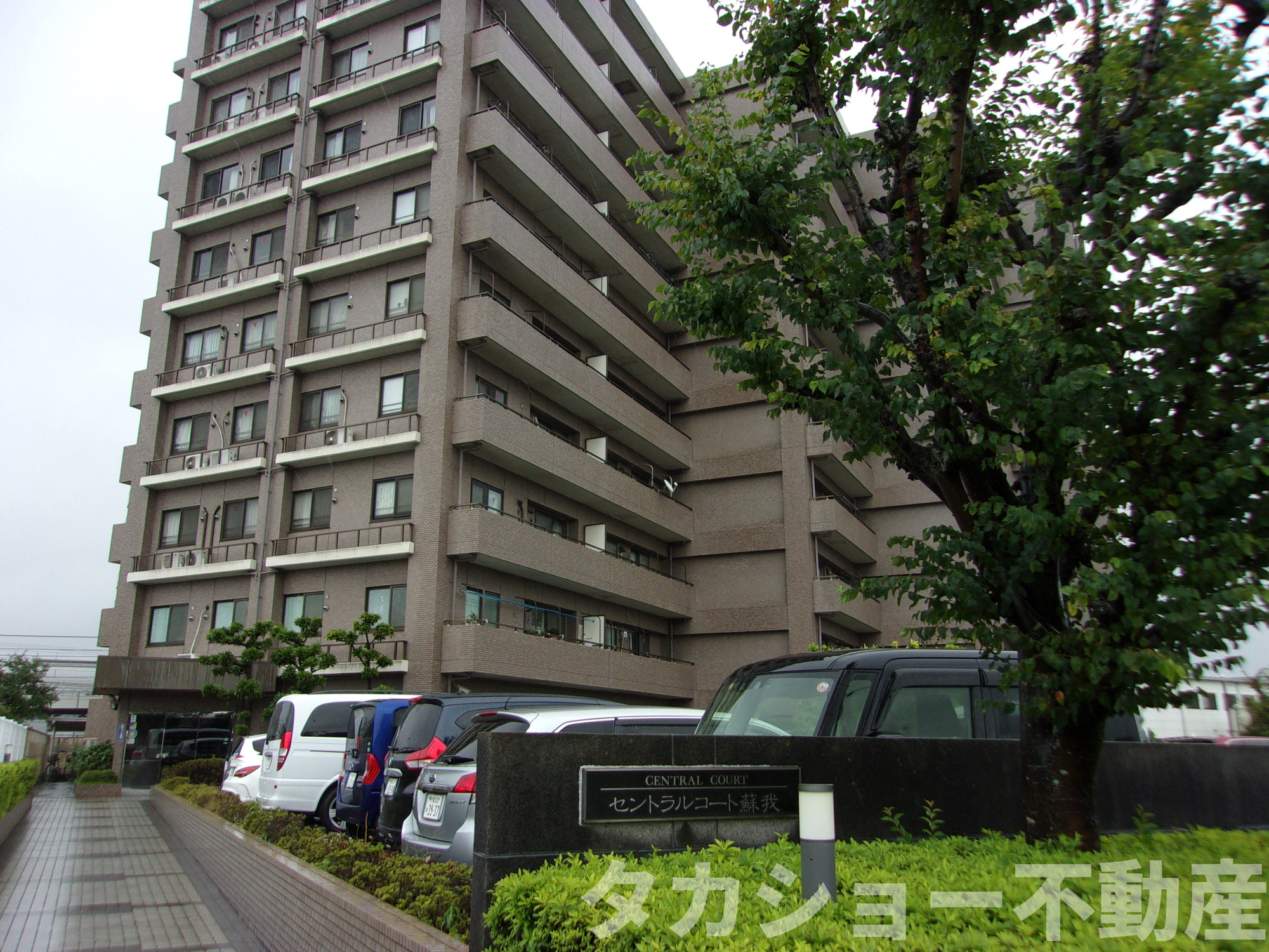 セントラルコート蘇我の外観|外観もきれいです