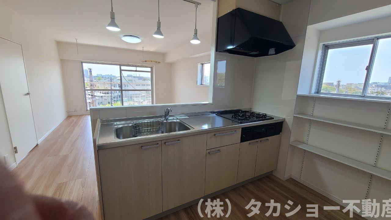 津田沼第一ファミリーマンションのキッチン|※同社施工例です。