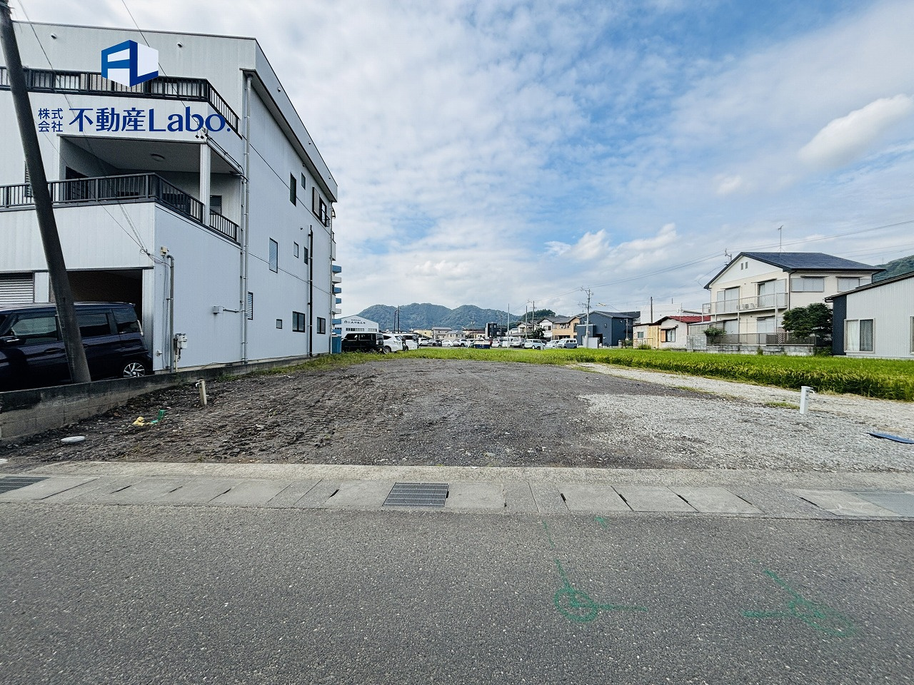 クレイドルガーデン　静岡市駿河区丸子新田　第4　全2棟の前面道路含む現地写真|２区画の新築戸建ての登場です！