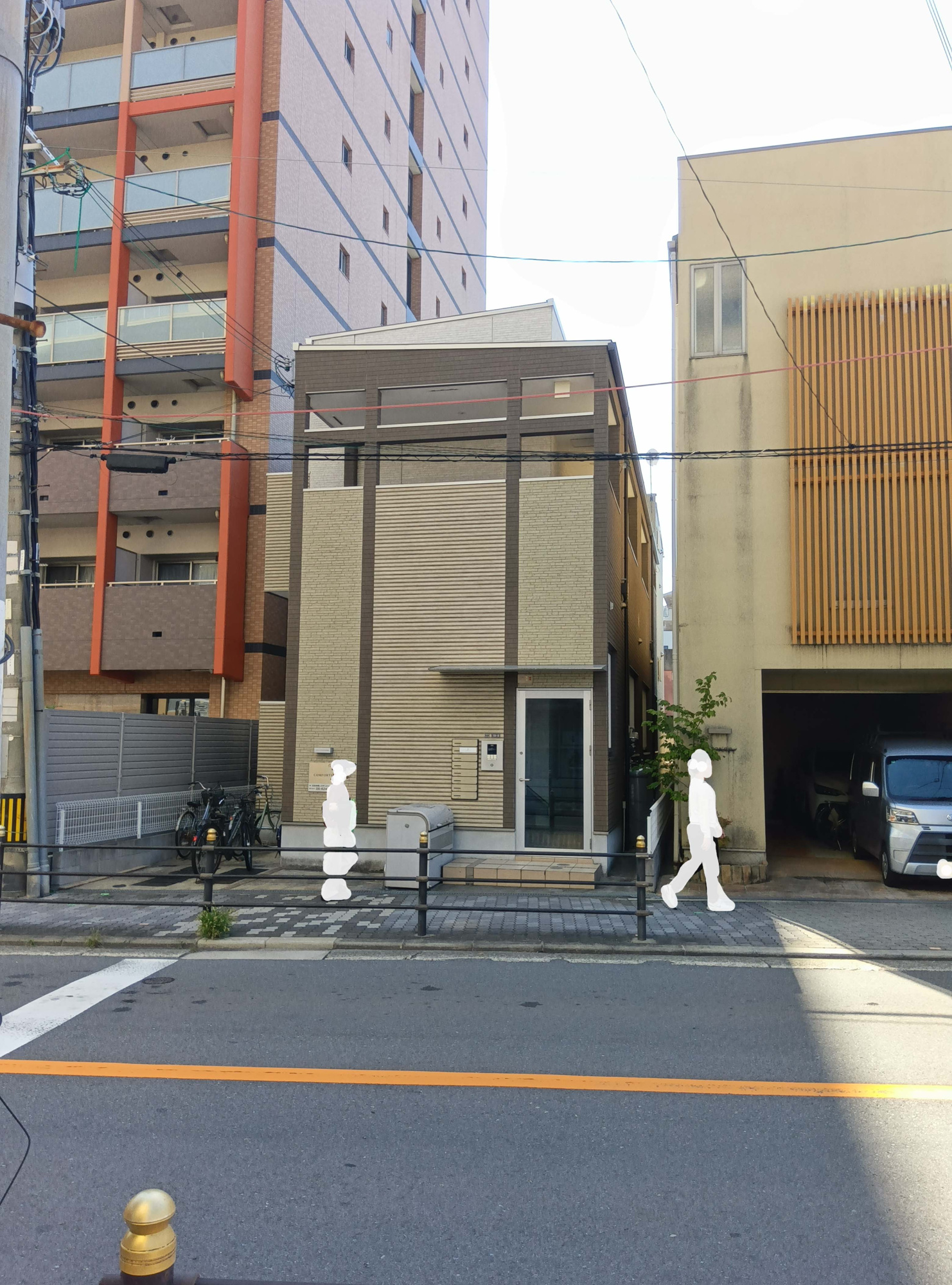 COMFORTIAの外観|正面から