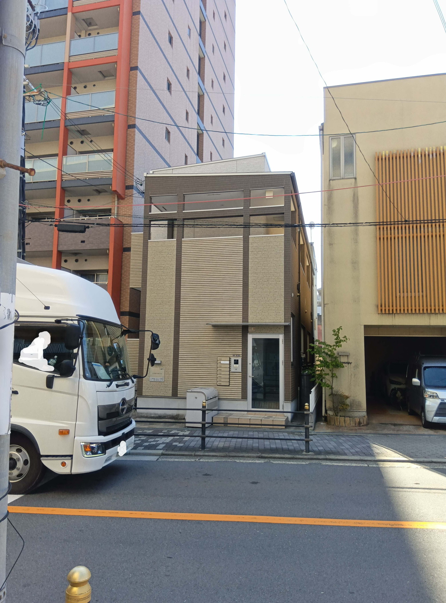 COMFORTIAの外観|正面から