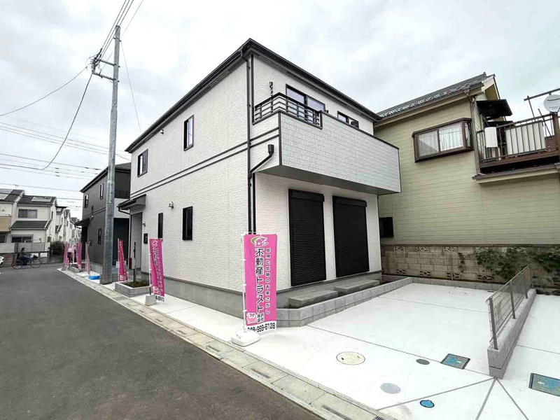 【外観】春日部市一ノ割　新築一戸建て　D号棟