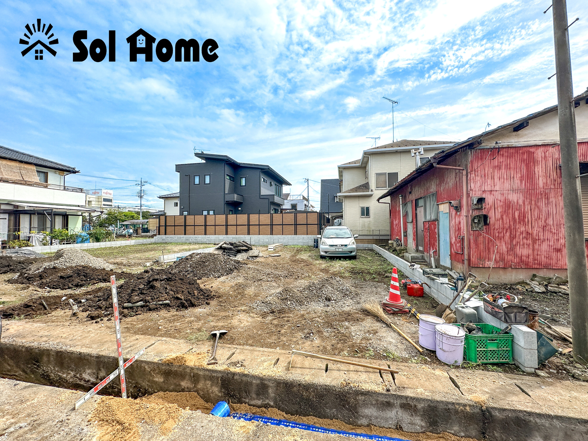 小山市城東３丁目の新築一戸建の外観|◆本日のご案内も大歓迎です♪◆ 図面や写真では分からない部分を不動産のプロが丁寧にご説明いたします！！ 年中無休のソルホームはいつでもお問い合わせをお待ちしております♪