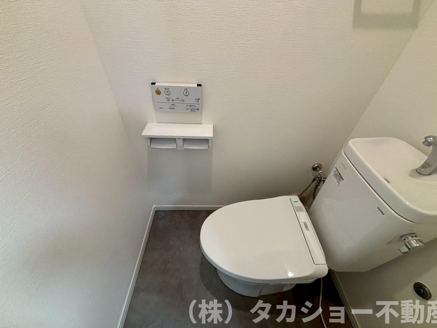 稲毛スカイタウン　ふれあいの街弐号館のトイレ