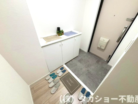 稲毛スカイタウン　ふれあいの街弐号館の玄関