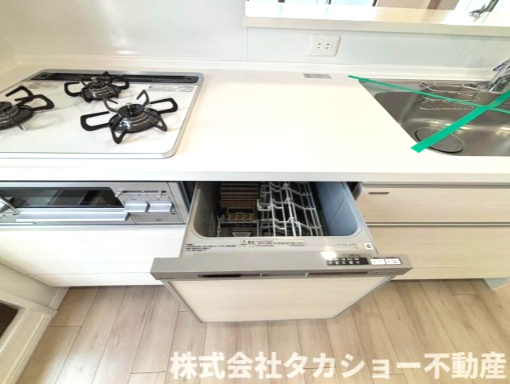 コープシティおゆみ野B棟のキッチン|キッチンにはあると嬉しい食洗機付☆彡