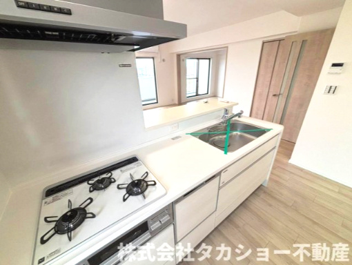 コープシティおゆみ野B棟のキッチン