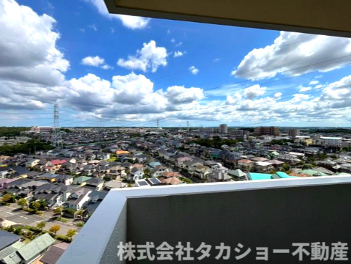 コープシティおゆみ野B棟の展望