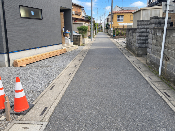幸手市中4丁目第2（全2棟）前面道路4ｍ
