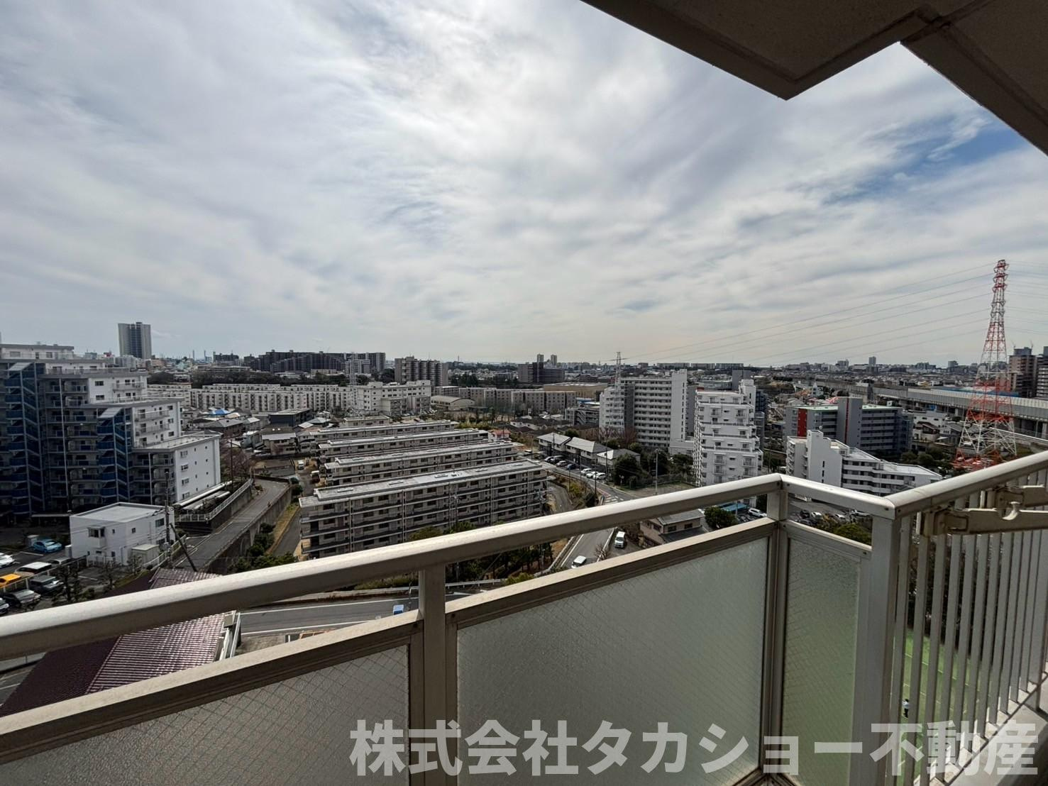 稲毛スカイタウンふれあいの街A棟の展望