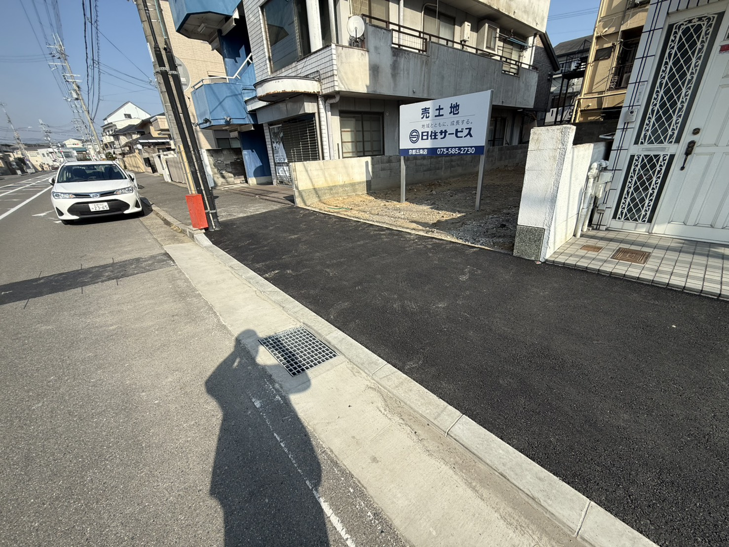 西京区川島東代町土地の外観