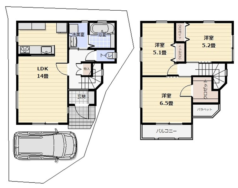 【間取り図】