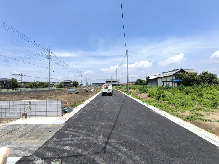 【前面道路】西側6.0ｍ道路