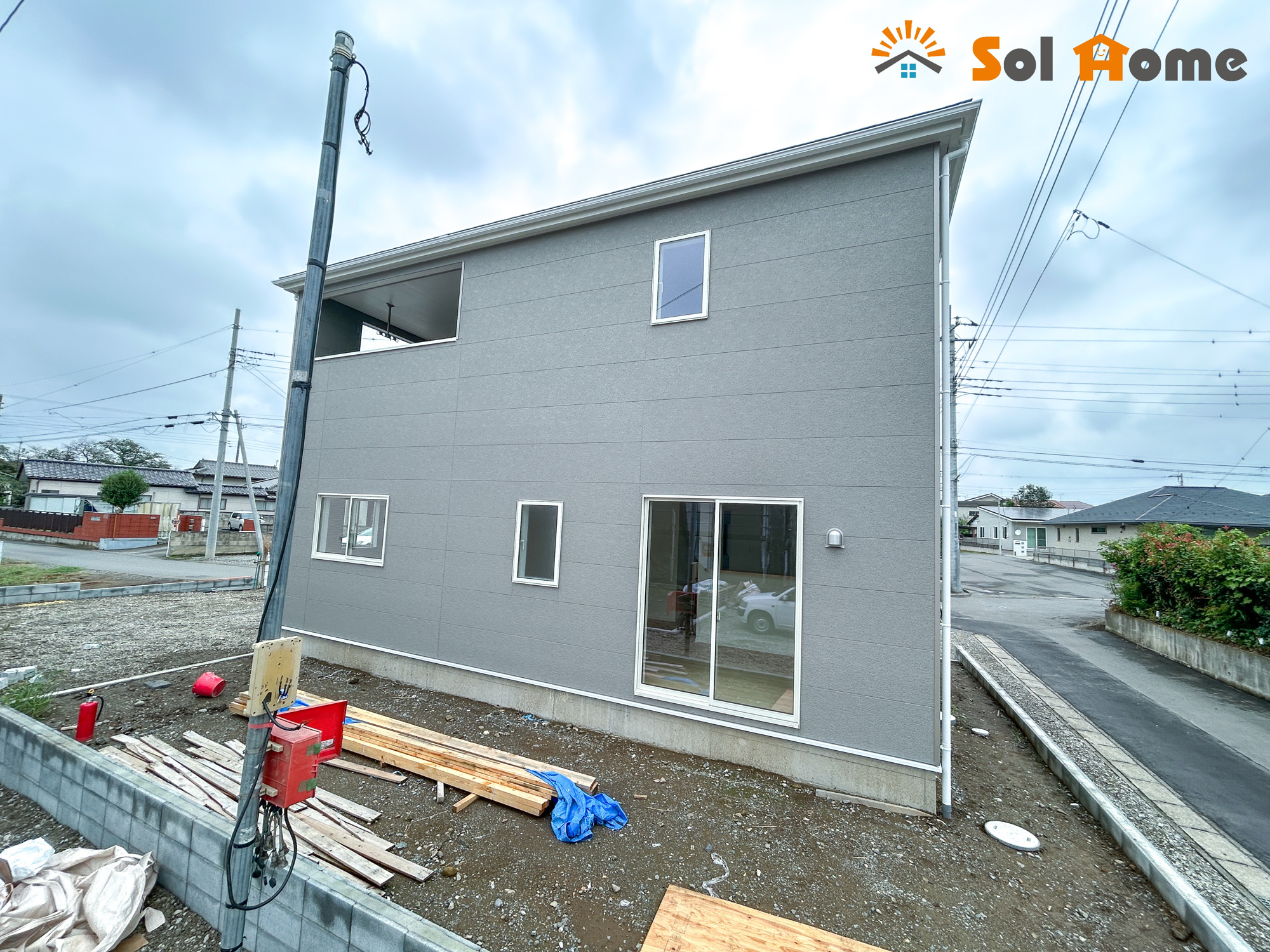 前橋市堀之下町第1　新築住宅全4棟の外観|◆本日のご案内も大歓迎です♪◆ 図面や写真では分からない部分を不動産のプロが丁寧にご説明いたします！！ソルホームはいつでもお問い合わせをお待ちしております♪