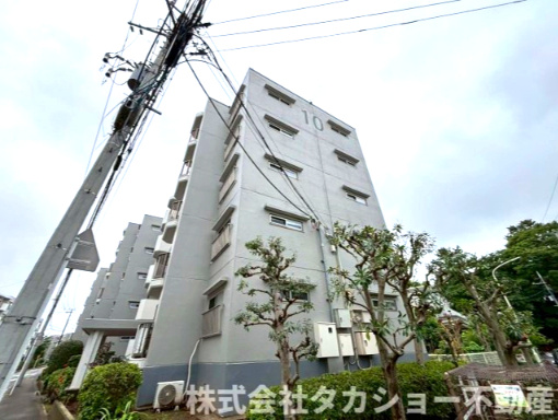第二稲毛ハイツ　10号棟の外観