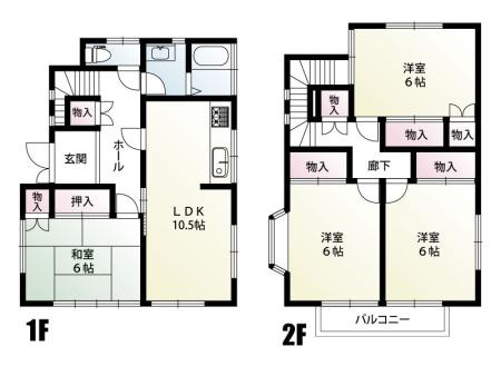新堀　間取図