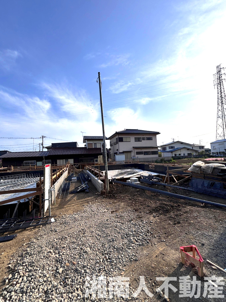 茅ヶ崎市西久保　新築戸建　全４棟の外観|現在建築中です