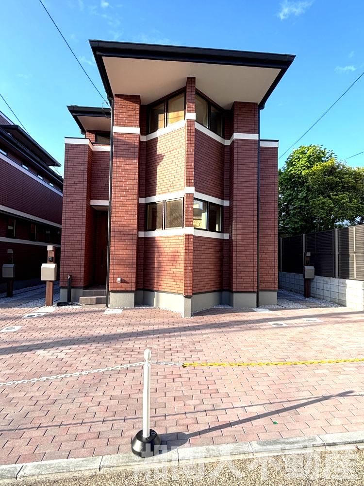 茅ヶ崎市浜竹３丁目の新築一戸建の外観|外観は落ち着いています