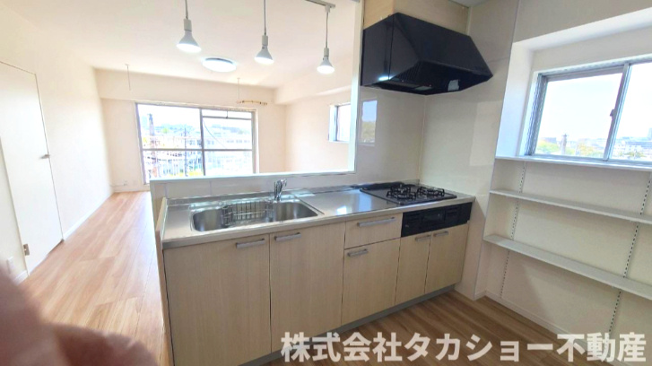 第4みつわ台ハイツ　J棟のキッチン|※完成施工例