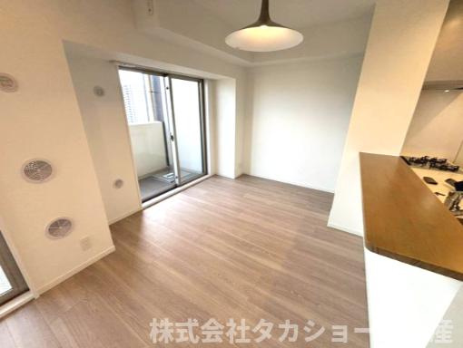サンクレイドル千葉登戸スカイレジデンスの居間・リビング|ゆったり過ごせるリビングです