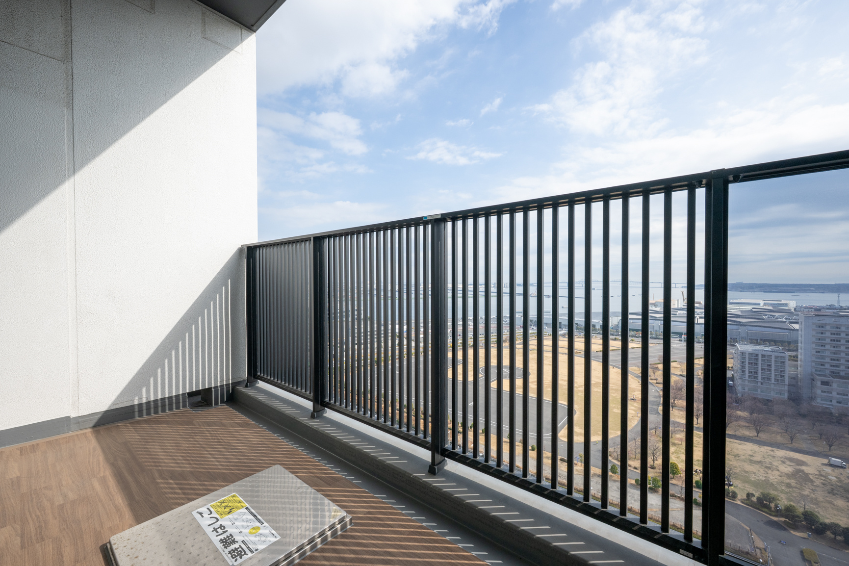 シティタワーズ東京ベイ セントラルタワーのバルコニー