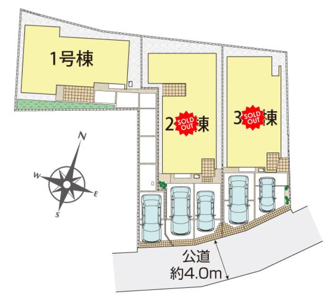 横浜市瀬谷区瀬谷2丁目　新築戸建【仲介手数料無料】の区画図