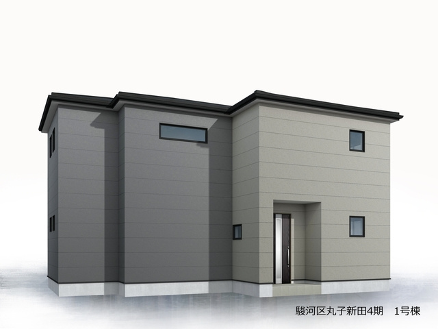リーブルガーデン　駿河区丸子新田4期　の外観パース|●1号棟完成イメージパース●