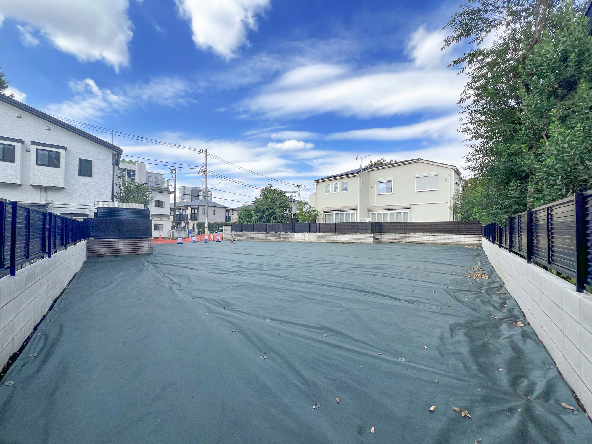 宅地分譲［世田谷区上野毛２丁目］の外観|現地（2026年10月撮影）