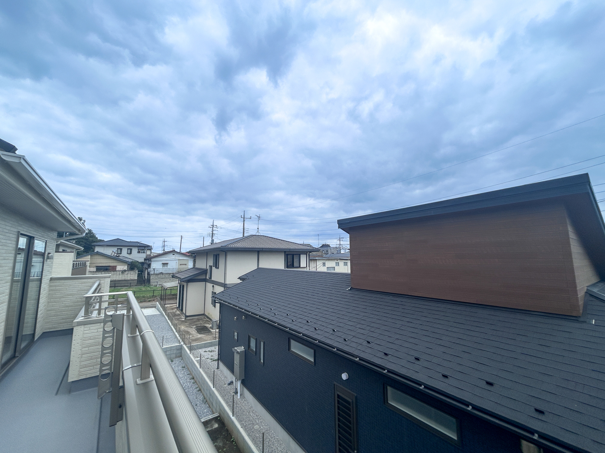 伊勢崎市豊城町　新築住宅全2棟の展望|見晴らしの良い眺望は開放感たっぷり♪