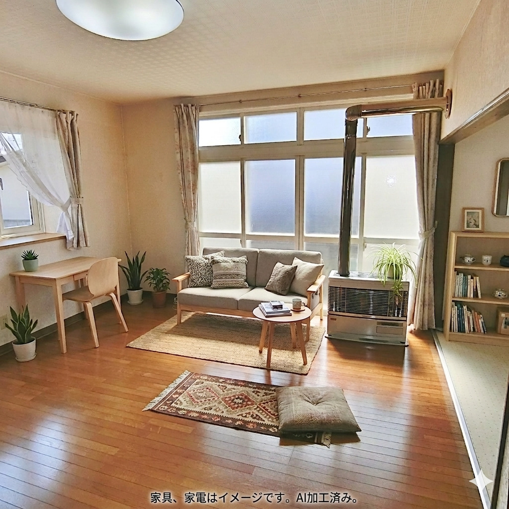 登別市鷲別町4丁目37-21　中古住宅の居間・リビング