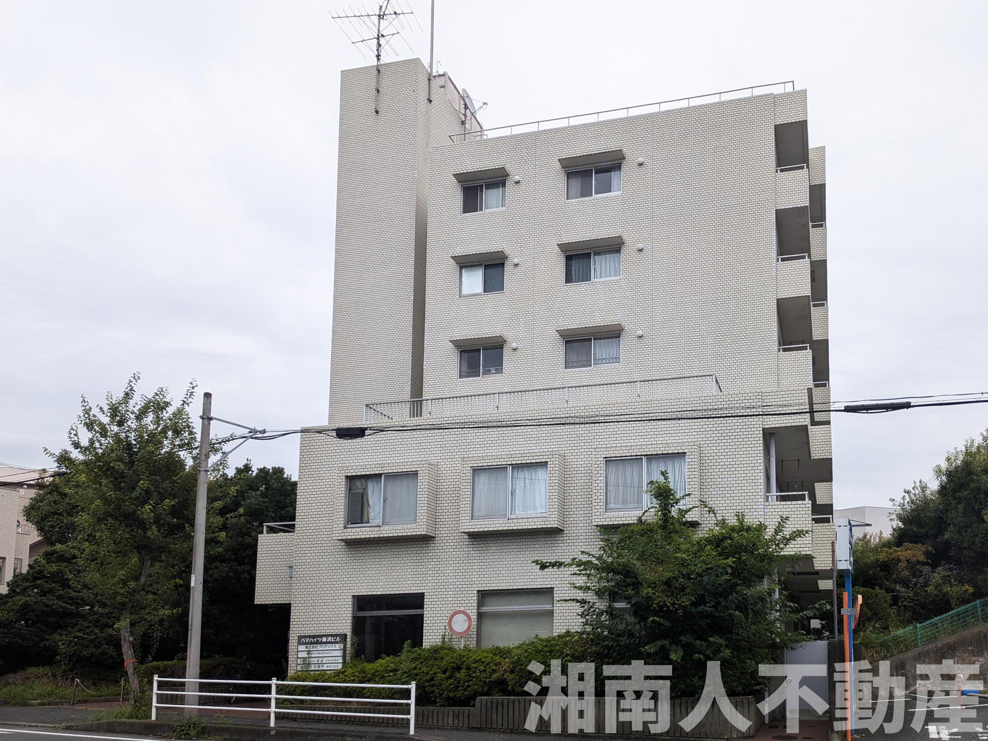 ハマハイツ藤沢の外観パース|外観です