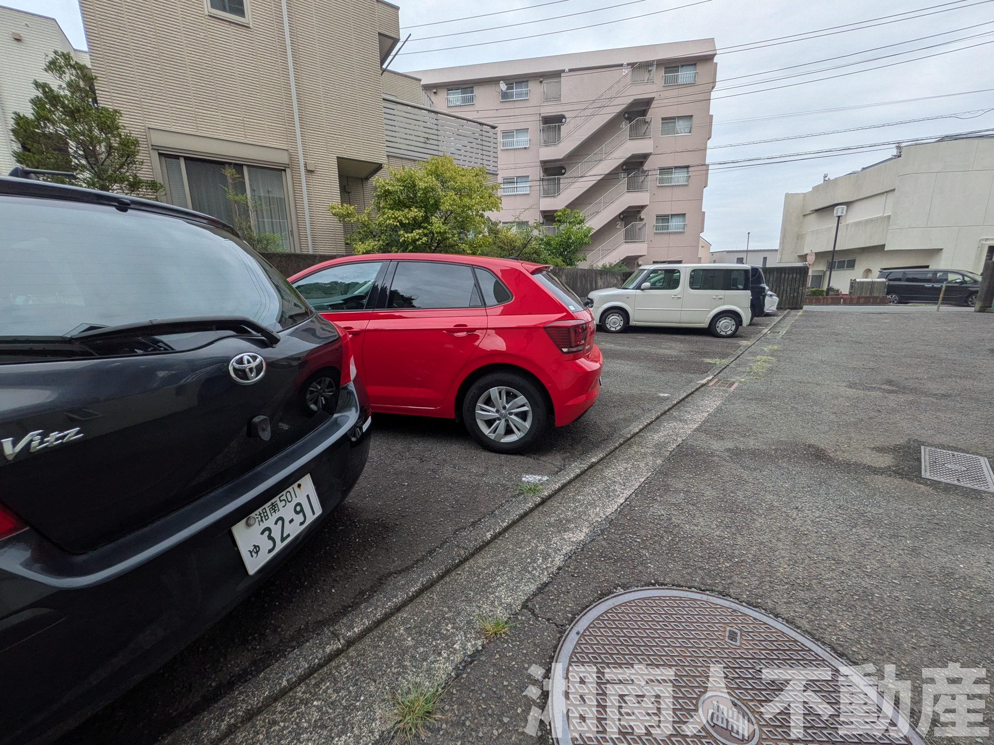 ハマハイツ藤沢の駐車場|駐車スペースもあります