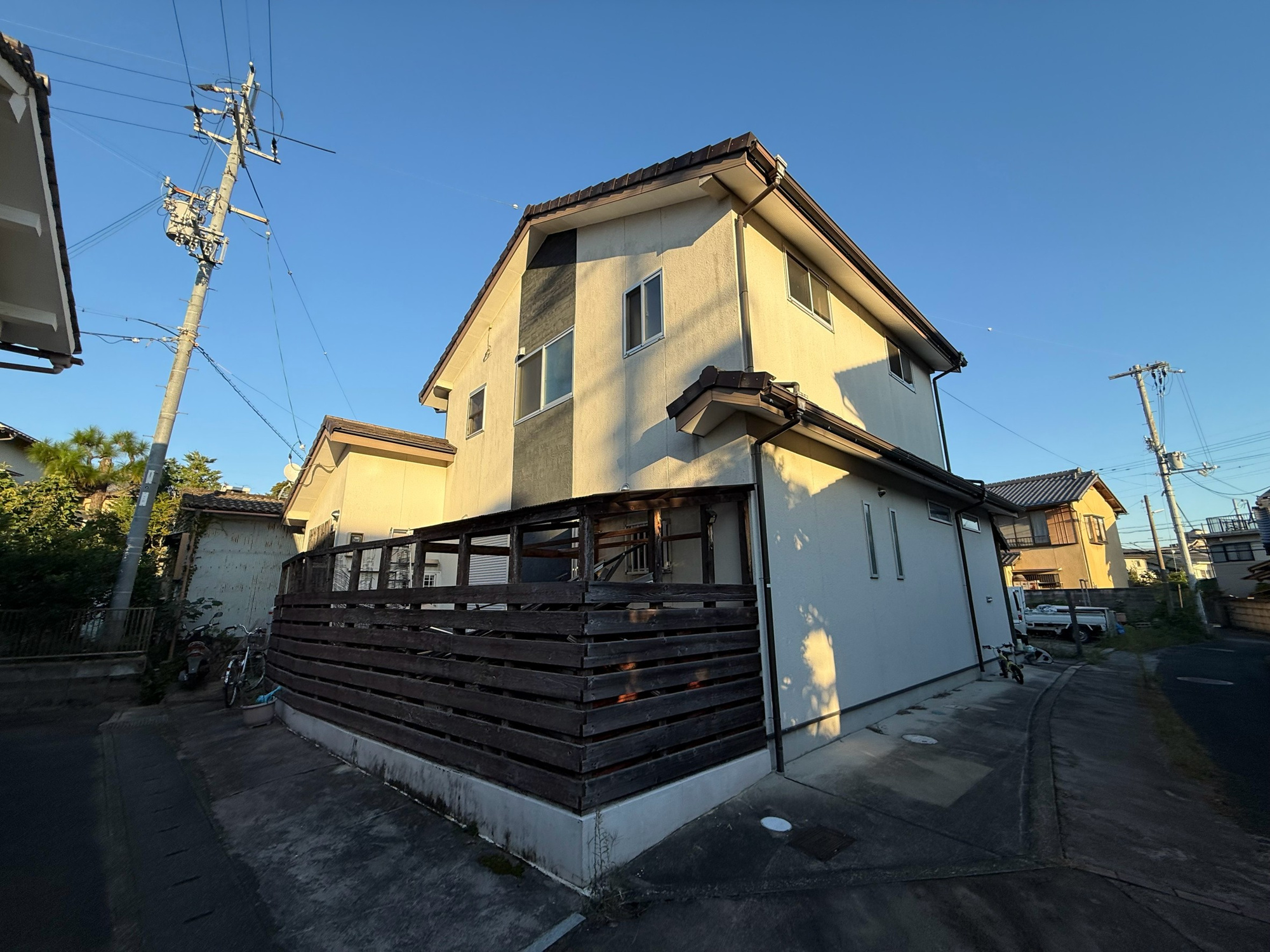 大枝中山町戸建の外観