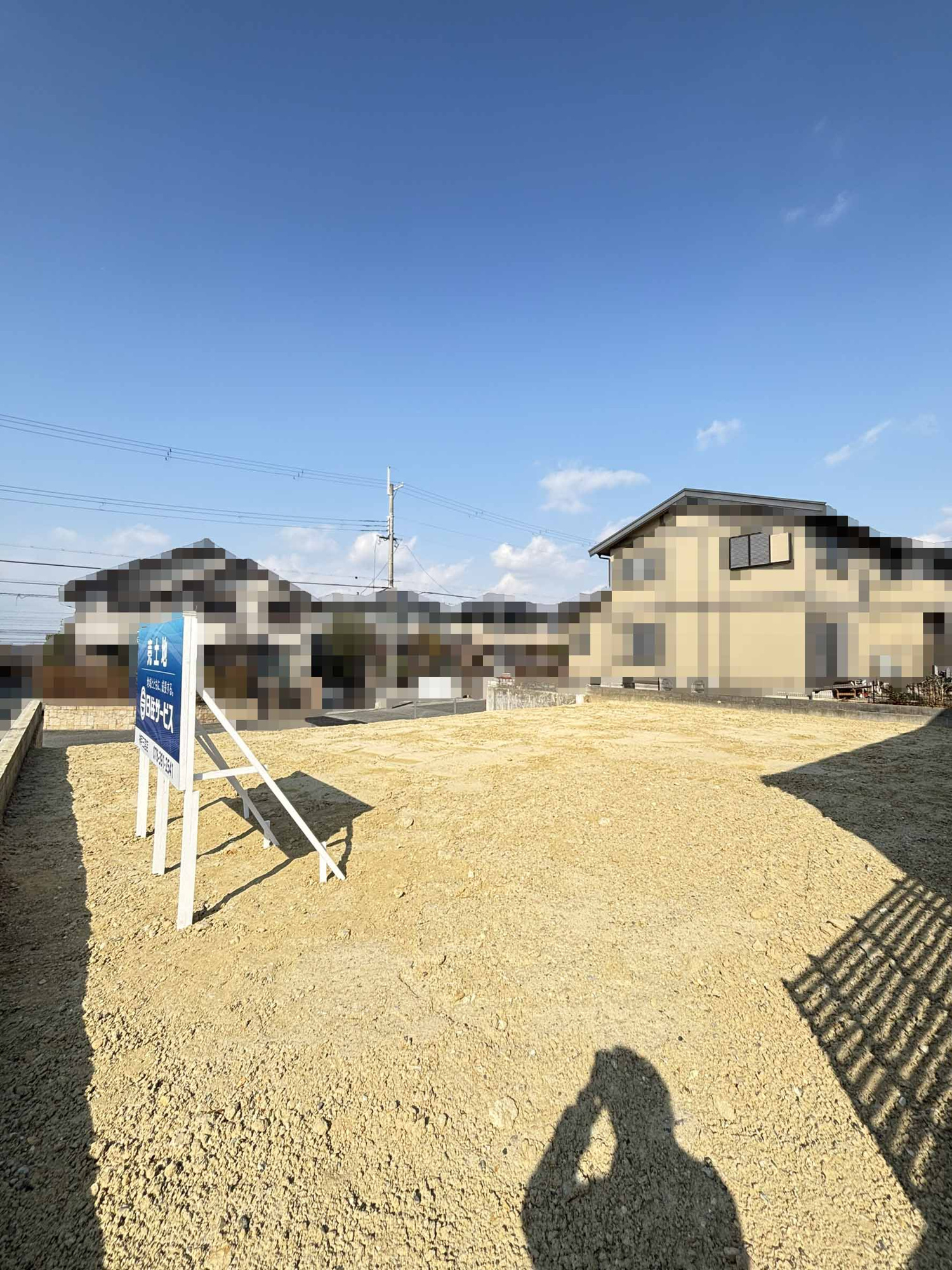 美賀多台２丁目土地の外観|南側から撮影