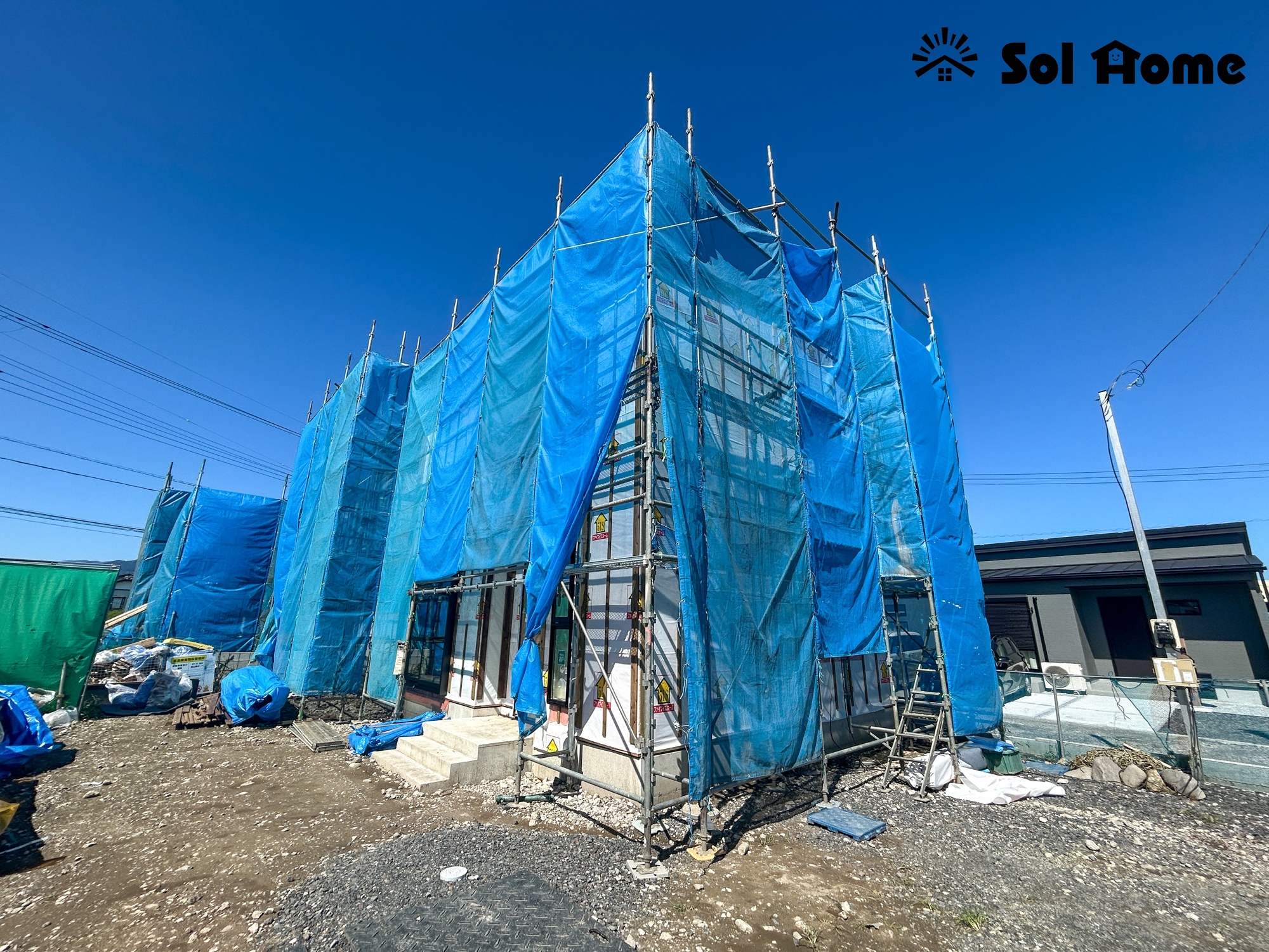 渋川市半田　新築住宅全5区画の外観|◆本日のご案内も大歓迎です♪◆ 図面や写真では分からない部分を不動産のプロが丁寧にご説明いたします！！ソルホームはいつでもお問い合わせをお待ちしております♪