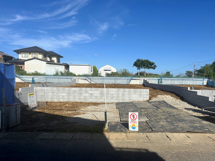 つくば市谷田部（全3区画）2号棟　現地写真　2026年9月撮影
