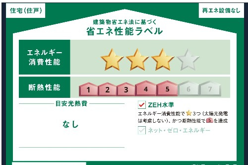 2号棟　省エネ性能ラベル