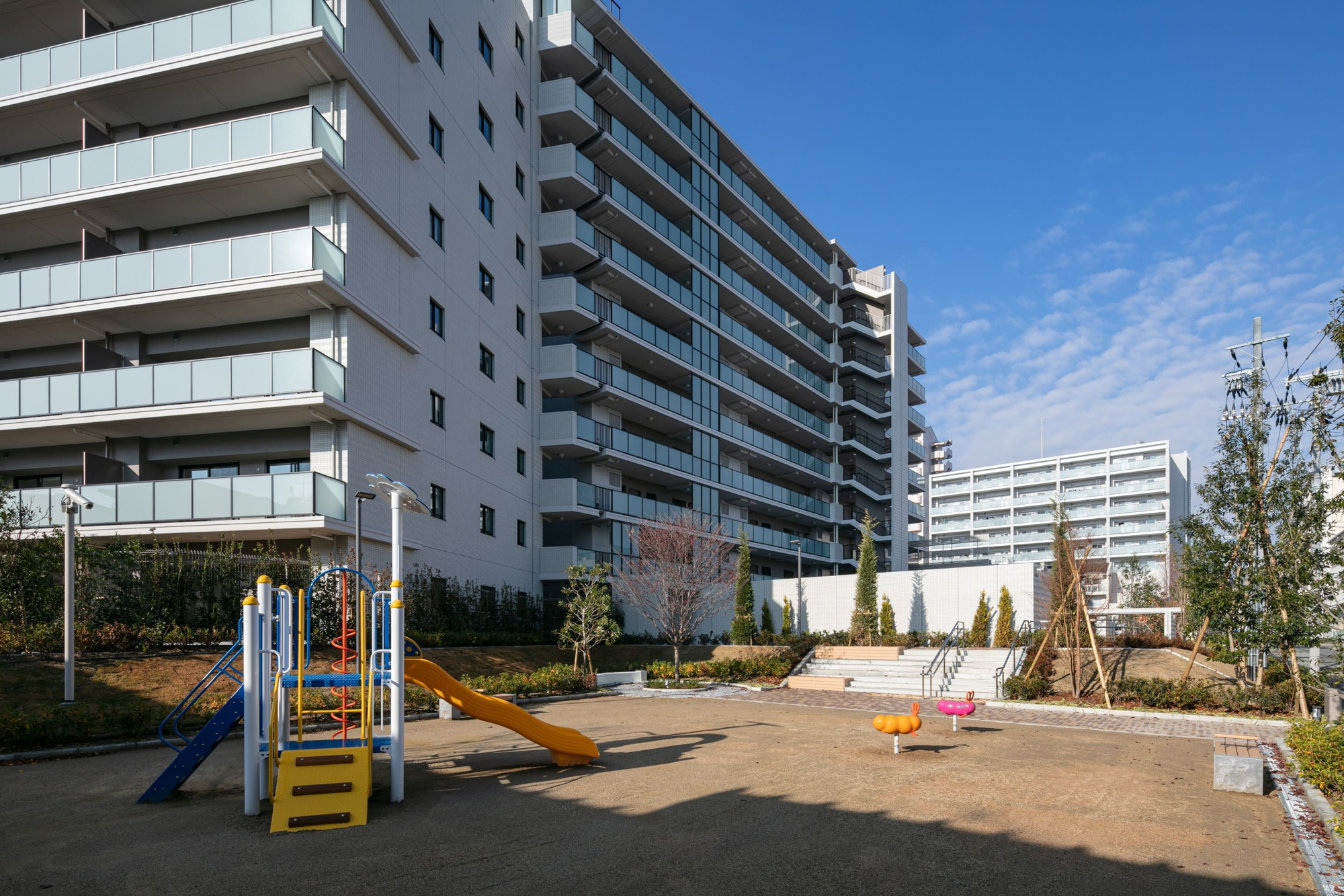シエリア須磨鷹取の外観|共用部