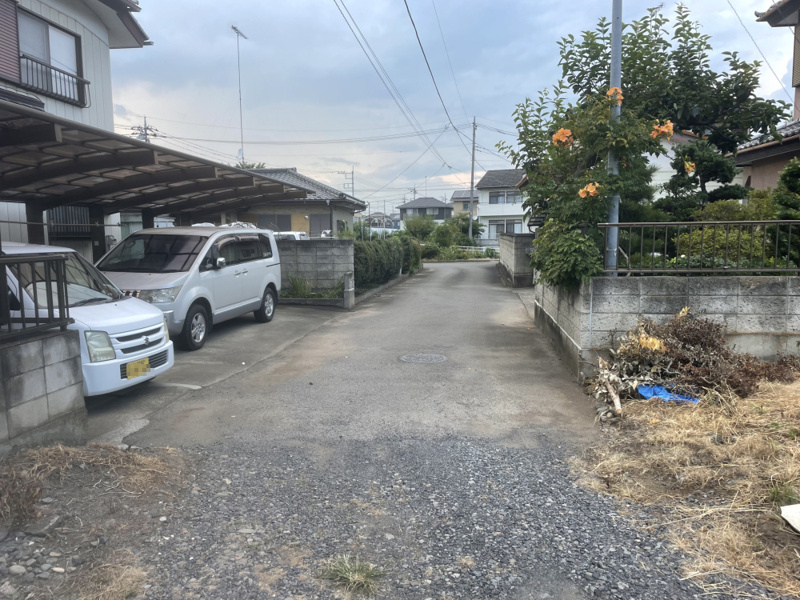 結城市結城◆前面道路