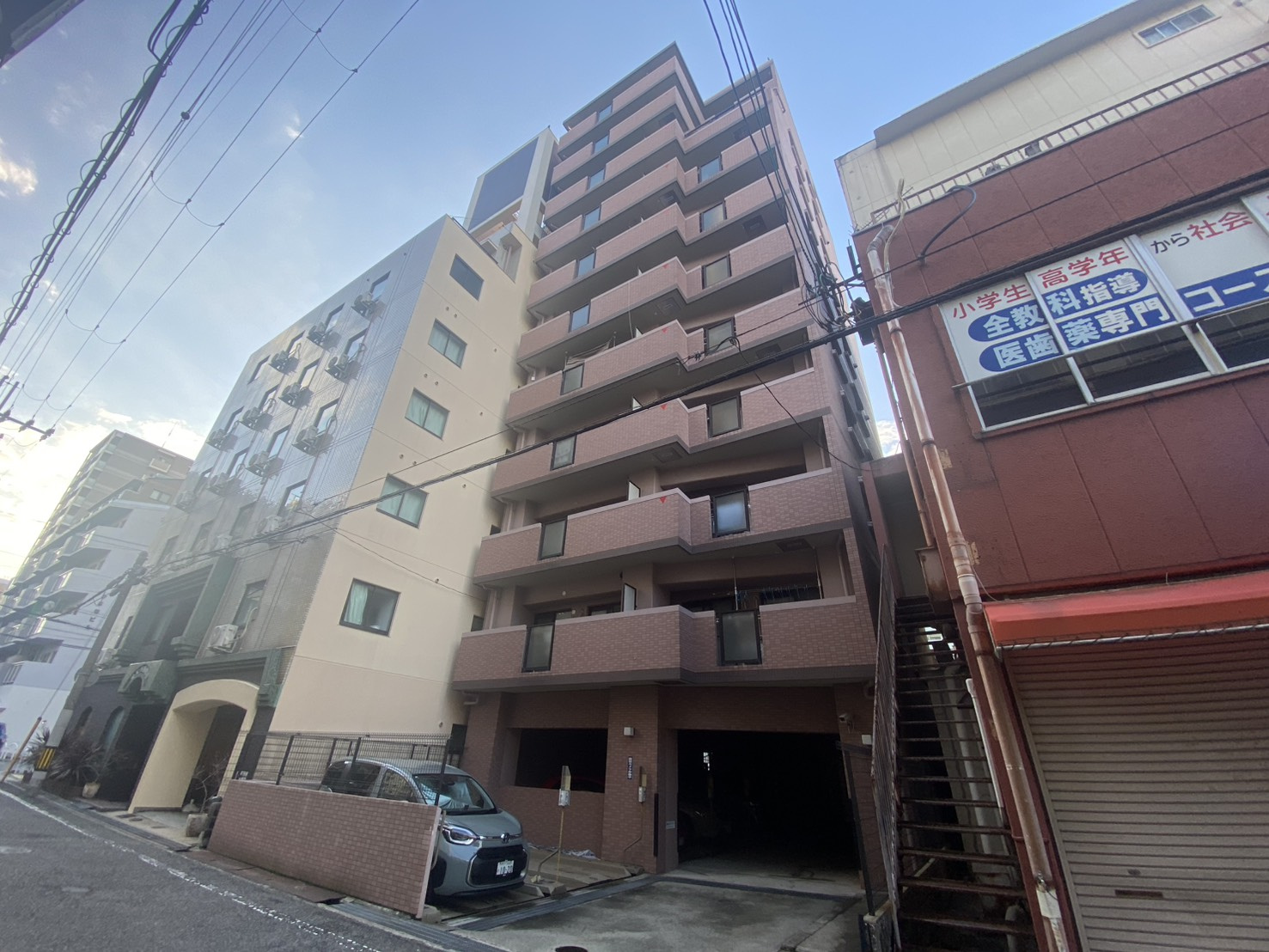 プレステージ西明石Ⅴの外観