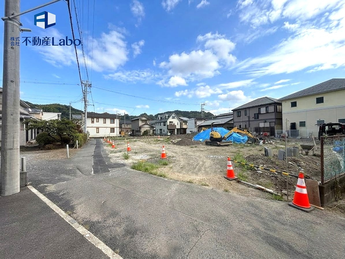 クレイドルガーデン　静岡市葵区新伝馬第3の外観|完成へ向けて建築が進行中♪
現地で住まいの雰囲気をご確認いただけます♪