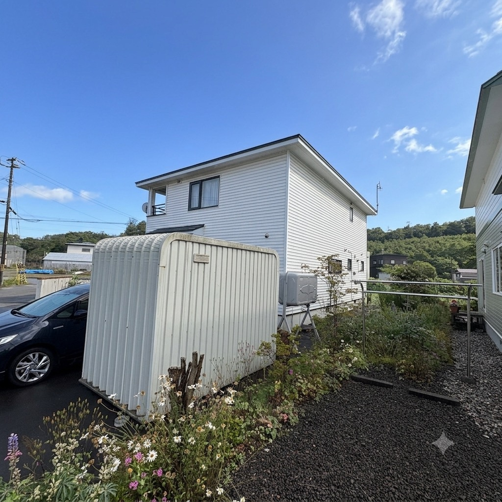 登別市桜木町5丁目12-164　中古住宅の外観パース